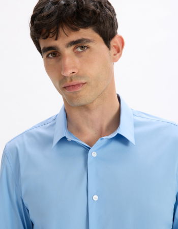 МУЖЧИНЫ - Celio Рубашка Blue 01 Slim