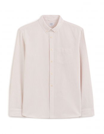 BARBATI - Celio Camasa Bej Regular Barbati