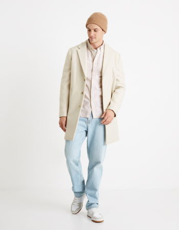 BARBATI - Celio Camasa Bej Regular Barbati