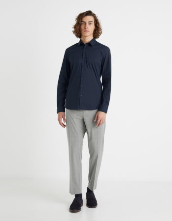 Camasi - Celio Camasa Navy Slim Barbati