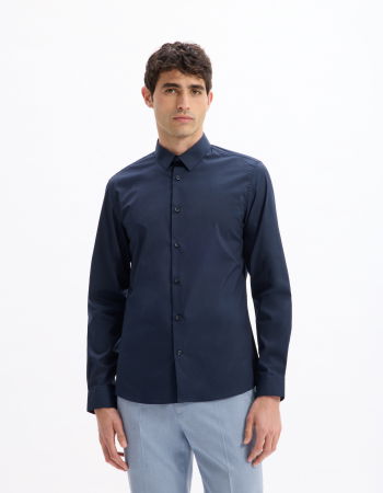 Celio Camasa Navy Slim Barbati [1]