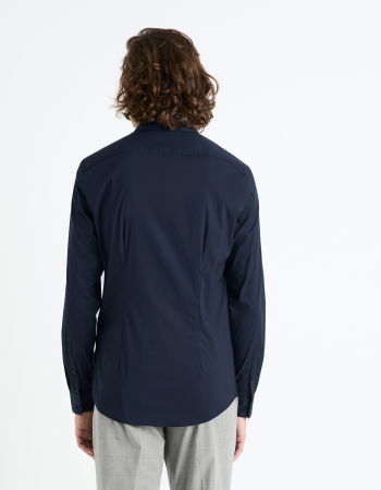 Camasi - Celio Camasa Navy Slim Barbati
