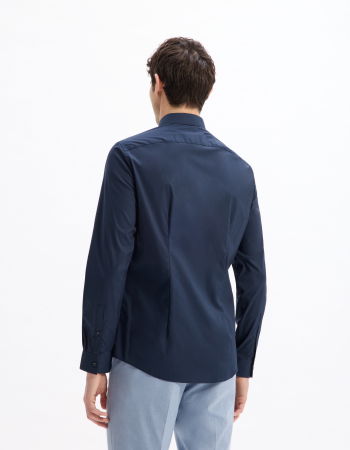 Celio Camasa Navy Slim Barbati [2]