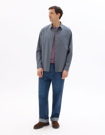 BARBATI - Celio Camasa Albastra Loose Barbati