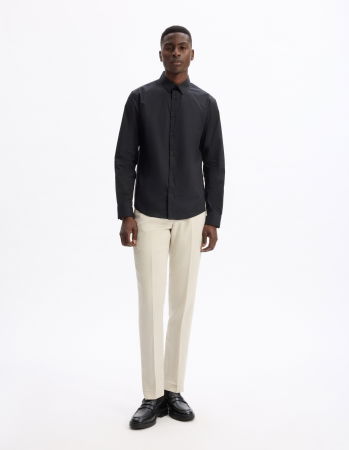 Celio Camasa Neagra Slim Barbati [0]