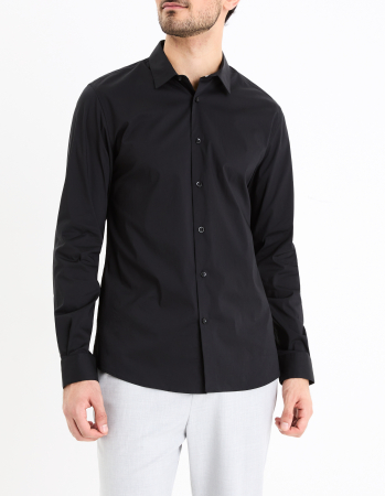 Celio Camasa Neagra Slim Barbati [2]