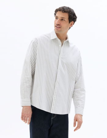 BARBATI - Celio Camasa Gri Deschis Oversize Barbati