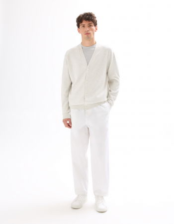 ОДЕЖДА - Celio Кардиган Off White Mel 