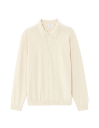 МУЖЧИНЫ - Celio Мужской Кардиган Кремовый Regular