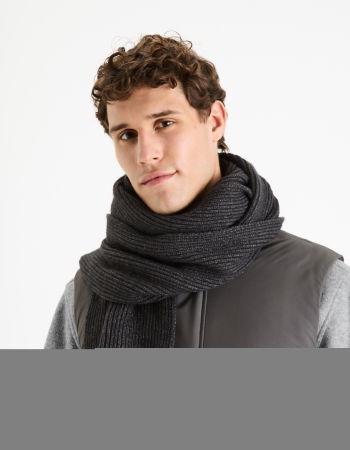 Fulare si Esarfe - Celio Fular Gri Inchis  Barbati