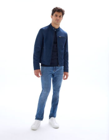 Geci si Jachete - Celio Geaca Navy Slim Barbati