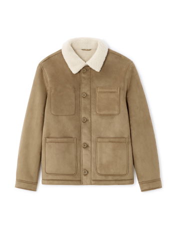 Celio Мужская Куртка Серо-Коричневый  [5]