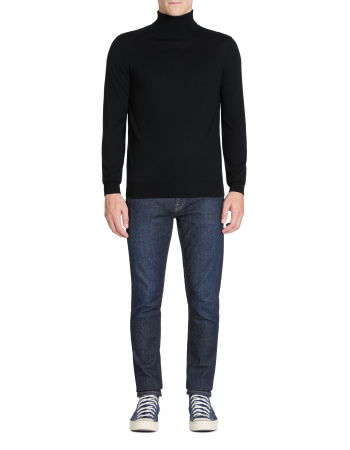 Свитера и Кардиганы - Celio Мужская Водолазка Чёрная 