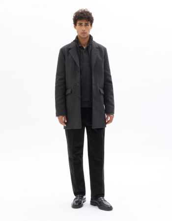 BARBATI - Celio Palton Gri Inchis  Barbati