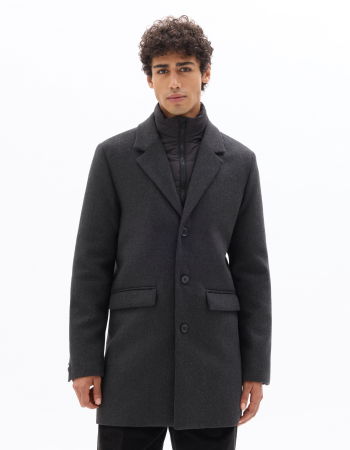 BARBATI - Celio Palton Gri Inchis  Barbati