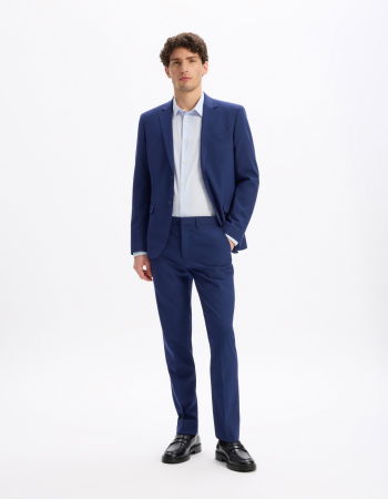 Pantaloni - Celio Pantaloni Albastri Slim Barbati