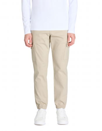 BARBATI - Celio Pantaloni Bej Slim Barbati