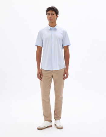 Брюки - Celio Мужские Брюки Бежевые Slim