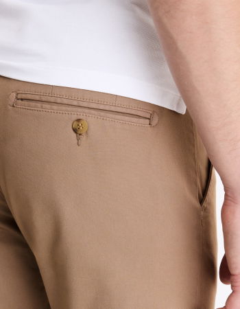 Celio Мужские Брюки Кремовые Straight [4]