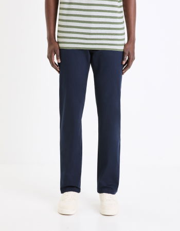 BARBATI - Celio Pantaloni Navy Straight Barbati