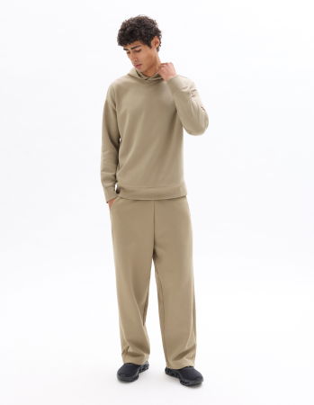 Pantaloni - Pantaloni Bej Oversize Barbati