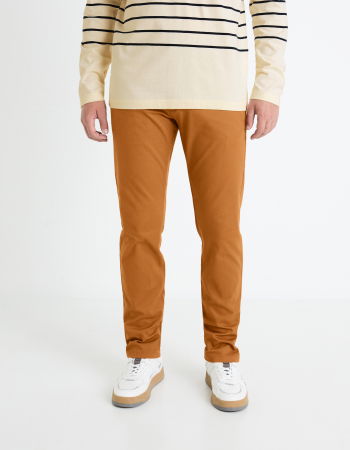 Pantaloni - Celio Pantaloni Maro Slim Barbati