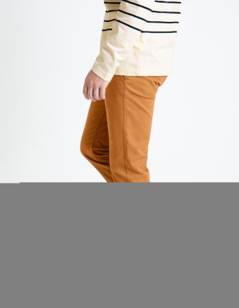 BARBATI - Celio Pantaloni Maro Slim Barbati