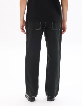 BARBATI - Celio Pantaloni Negri Loose Barbati