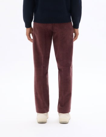 Pantaloni - Celio Pantaloni Rosii-Visiniii Straight Barbati