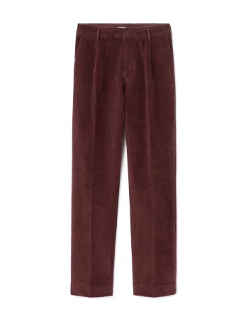 Celio Pantaloni Rosii-Visiniii Straight Barbati [5]