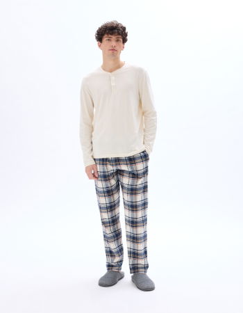 ACCESORII - Celio Pijama Crem  Barbati