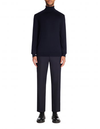 Свитера и Кардиганы - Celio Мужская Водолазка Темно-Синяя 