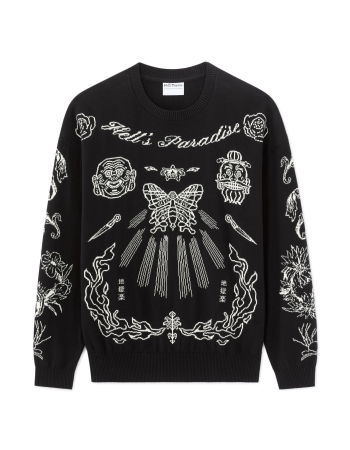 BARBATI - Celio Pulover Negru Oversize Barbati