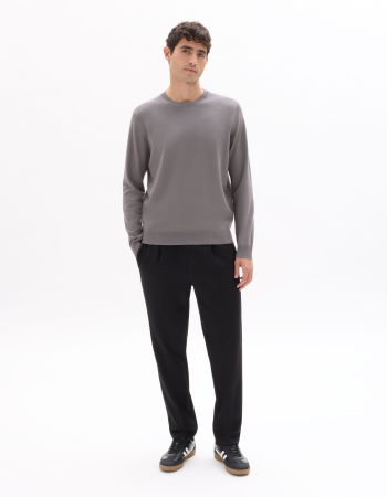 BARBATI - Celio Pulover Gri Inchis Regular Barbati