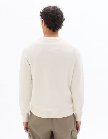 BARBATI - Celio Pulover Alb Regular Barbati