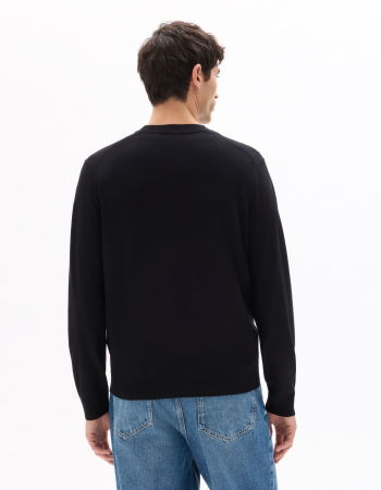 BARBATI - Celio Pulover Negru Regular Barbati