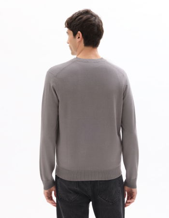 BARBATI - Celio Pulover Gri Deschis Regular Barbati