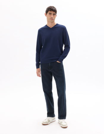 BARBATI - Celio Pulover Navy Regular Barbati