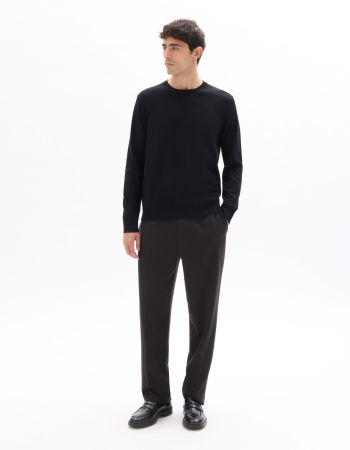 BARBATI - Celio Pulover Negru Regular Barbati