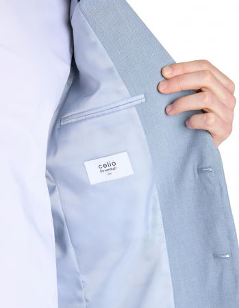 BARBATI - Celio Sacou Albastru Deschis Slim Barbati