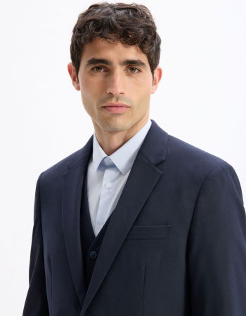 МУЖЧИНЫ - Celio Мужской Пиджак Темно-Синий Slim