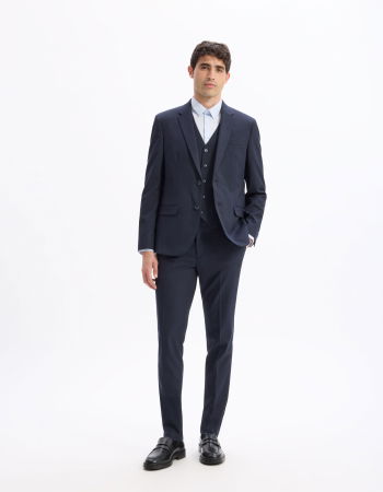 МУЖЧИНЫ - Celio Мужской Пиджак Темно-Синий Slim