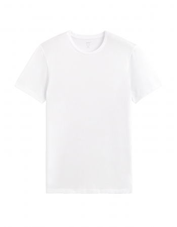Celio Tricou Alb Slim Barbati [3]