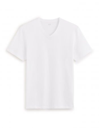 Celio Tricou Alb Straight Barbati [3]