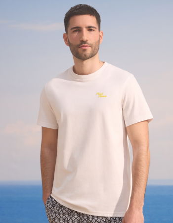 Футболки и Поло - Celio Мужская Футболка Белая 