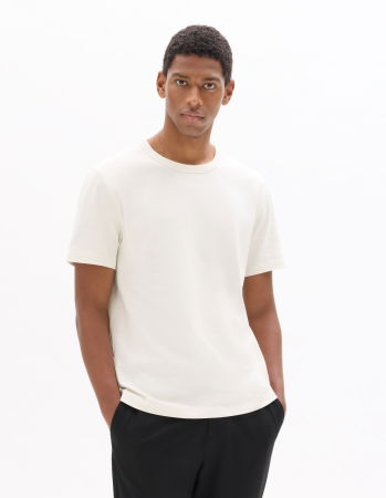 BARBATI - Celio Tricou Crem  Barbati