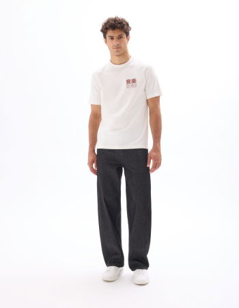 Celio Tricou Alb  Barbati [0]