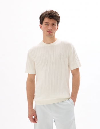 BARBATI - Celio Tricou Crem  Barbati