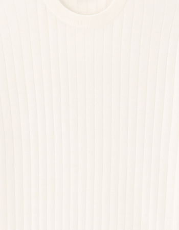 Celio Мужская Футболка Кремовая  [5]