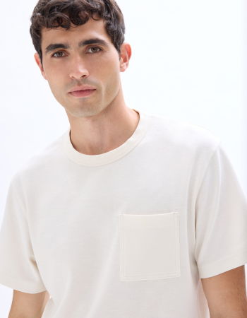 BARBATI - Celio Tricou Crem  Barbati